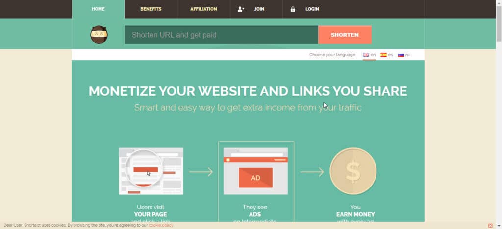 الربح من اختصار الروابط 2022